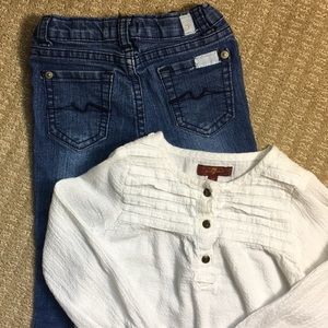 Kid's 7's For All Mankind Set